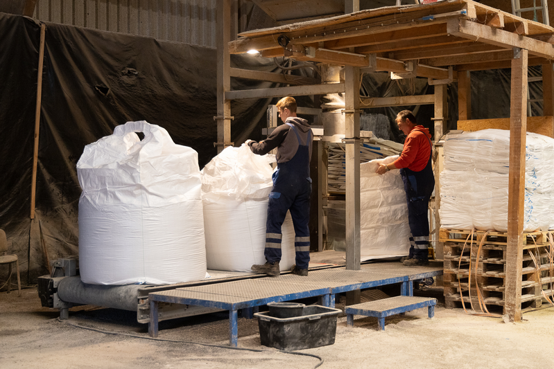 Getreidelagerung bei Viela Export GmbH
